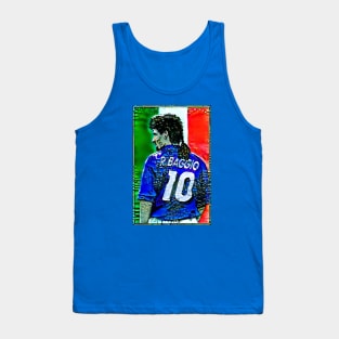 Italy - Grungy - ROBERTO BAGGIO Tank Top